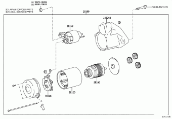 INNOVA TGN140R-MDTHKD GUN14#,TGN14#
