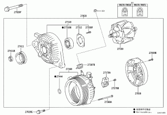 YARIS NSP151R-CHXVKD NCP15#,NSP15#