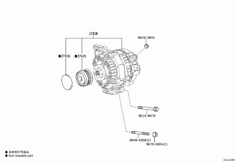 CAMRY/HYBRID AXVA70L-JEZSBC ASV71,AXVA70,AXVH71,MXVA71
