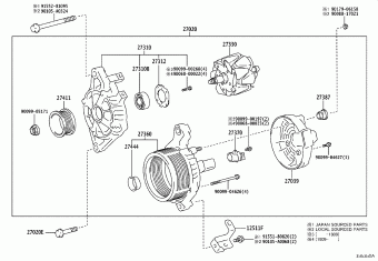 TACOMA GRN325L-PRTSHA GRN2##,3##,TRN2##