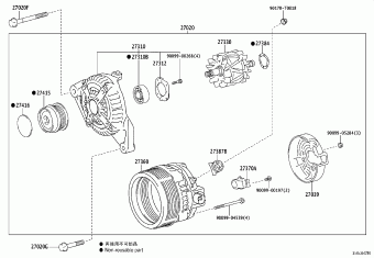 CAMRY/HYBRID ASV71R-JETGGT ASV7#,AXVA70,AXVH71,MXVA71