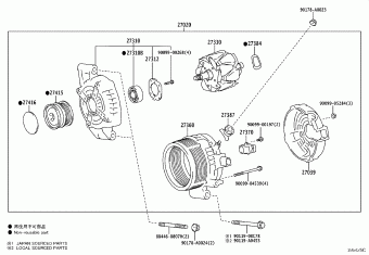RAV4 AXAA52L-CNZXBA AXAA5#,AXAH54,AXAL54