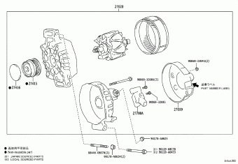 COROLLA MZEA18L-DEXLBJ MZEA1#,ZRE212