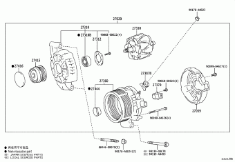 COROLLA SED MZEA12L-DEXYBK MZEA1#,ZRE212