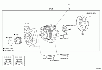 COROLLA MZEA12L-GEXDBH MZEA12,ZRE210,ZWE211