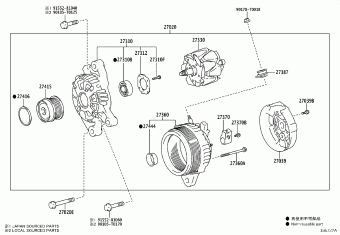 HILUX TGN126L-DTTHKV GGN125,GUN1##,LAN125,TGN1##