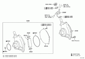 HILUX GUN125L-BNFSXW3 GUN12#,135