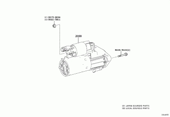 FORTUNER TGN156L-SNTSKN GGN155,GUN1##,LAN155,TGN1##