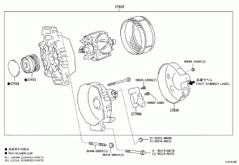 COROLLA CROSS MXGA15L-AHXNHA MXGA1#,MXGH15