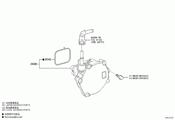 FRONT LANDER MXGA10L-CHXJHC MXGA10,MXGH10