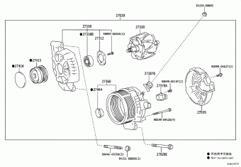 COROLLA MXGA10R-KHXEHQ MXGA10,MXGH1#,ZVG1#