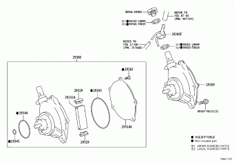HILUX (DCB/SCB/XTR) GUN125R-DNFSXW GUN12#,135