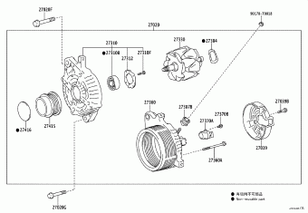 VIOS/YARIS NSP152R-AHXRBT NSP15#
