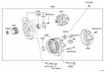 COROLLA MXGA10R-KHXJHQ MXGA10,MXGH1#,ZVG1#