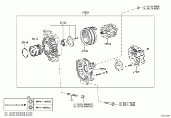 TACOMA TZNA45L-PRZSZA TZNA4#,TZNH47