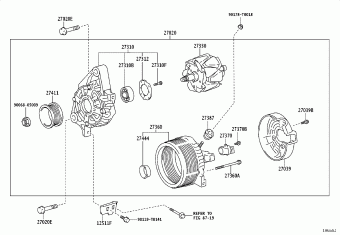 FORTUNER (SUV) GGN155L-SGTHKF GGN155,GUN15#,16#,TGN156,166