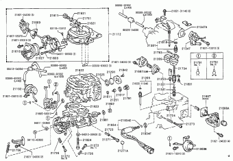 HILUX/4RUNNER (4WD) RN106R-PRMSSQ 08.1996