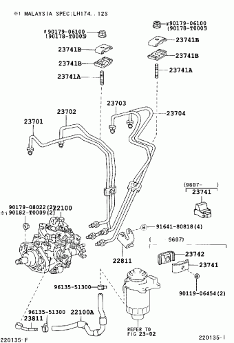 HIACE VAN,COMMUTER LH172L-SBMRS LH1##,RZH10#,11#,125,135,15#