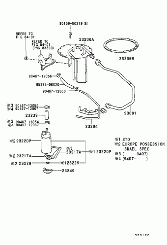 COROLLA HB/LB AE101L-AHMNKW AE10#,CE100,EE10#