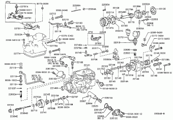 HILUX 2WD LN85L-TRMRS 09.1996