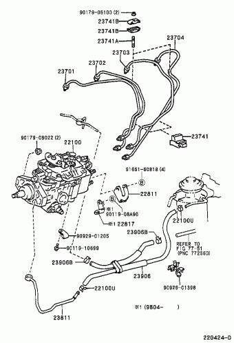 HILUX LN145L-TRMDSW KDN1##,LN1##,RZN168,173