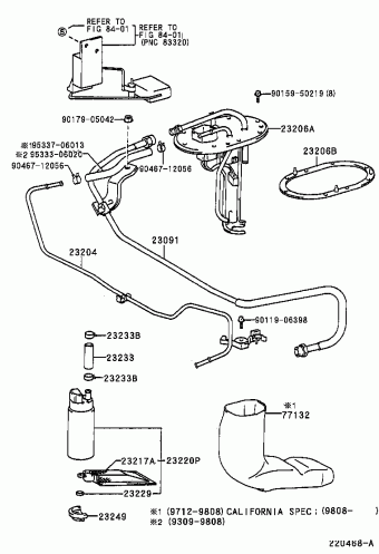 CELICA ST204L-BKMGKA AT200,ST204