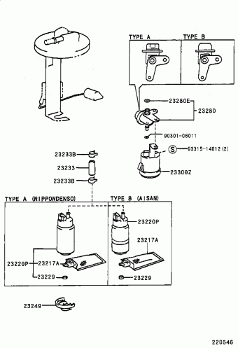 CAMRY SXV20L-AEPNKA SXV2#,MCV2#