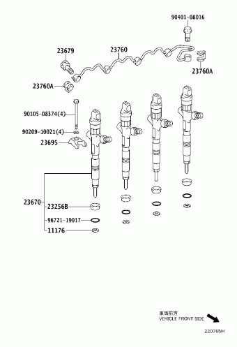 COROLLA VERSO CUR10L-GRMEYW AUR10,CUR10,ZNR1#