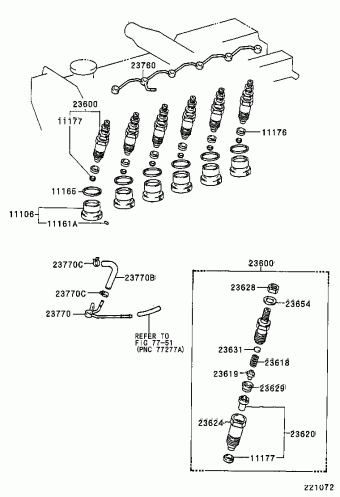 LAND CRUISER HZJ75LP-MRW BJ73,LJ7#,RJ7#,HZJ7#,PZJ7#,KZJ7#