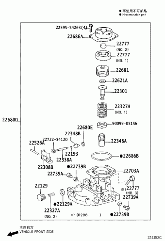 DYNA LY230R-TBMGSN3 KDY22#,23#,25#,26#,LY2##