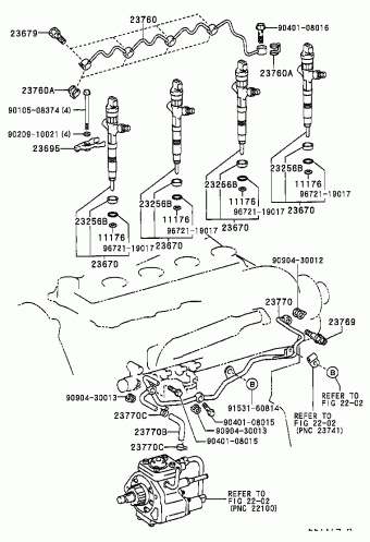 HILUX KDN170L-CRMDYW KDN1##,LN1##,RZN168,173