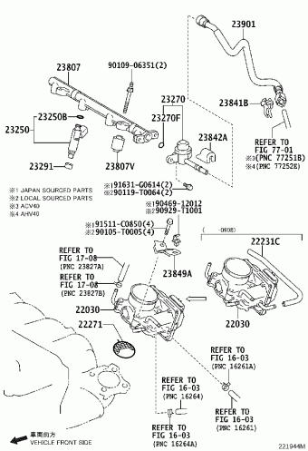 CAMRY/HYBRID ACV40R-JEAGKT ACV4#,AHV40,GSV40
