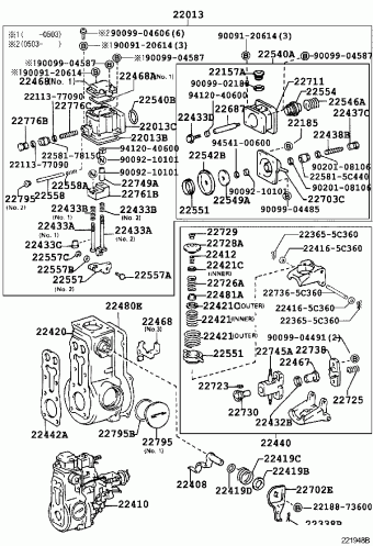 COASTER BB54L-ZCMSW BB5#,RZB5#,TRB53,XZB53