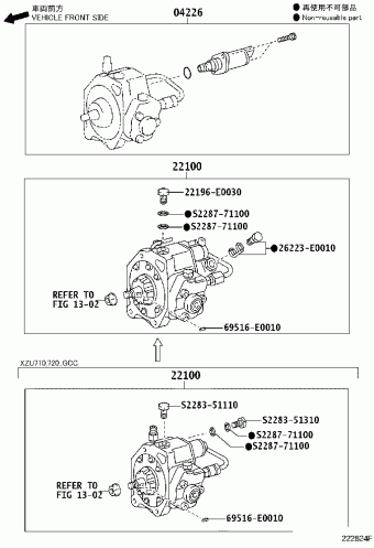 DYNA XZU720L-TKFRSW3 WU700,710,720,XZU710,720,730