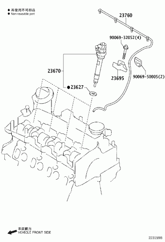 AVENSIS WWT271L-AWFEYW ADT27#,WWT27#,ZRT27#
