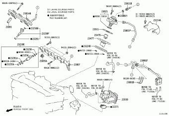 CAMRY/HYBRID ASV71L-RETNHX ASV7#,AXVA70,AXVH7#,GSV70,MXVA71