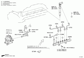 HILUX (DCB/SCB/XTR) GUN126L-DTTHXW GUN12#,135
