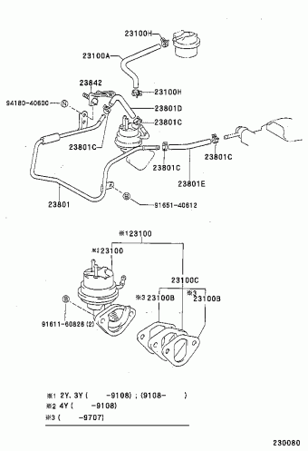 HILUX 2WD YN86L-PRMRSV 12.1996