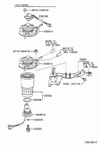 YARIS/ECHO VERSO NLP22L-CHMRXW NCP2#,NLP2#