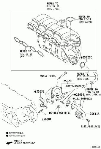 YARIS/HYBRID NSP130L-CHXGKW KSP130,NHP130,NLP130,NSP13#