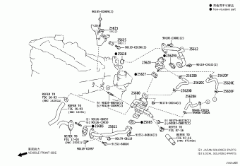 CAMRY/HYBRID ASV51L-JETEHC ACV51,ASV5#,AVV50