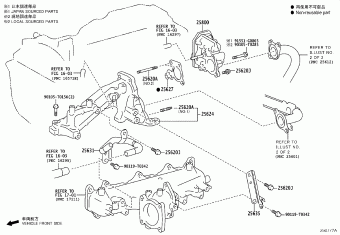HILUX GUN126R-DNTHXN GGN125,GUN1##,LAN125,TGN1##