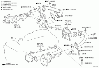 HILUX GUN126R-DNTHXN GGN125,GUN1##,LAN125,TGN1##