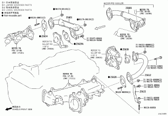 HILUX GUN122R-DTFLXT GGN125,GUN1##,LAN125,TGN1##