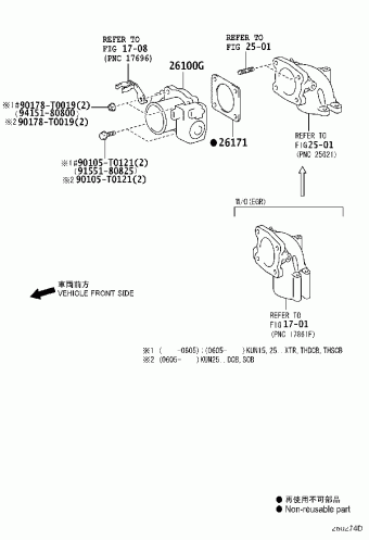 HILUX KUN15L-TRMDYW3 KUN15,2#
