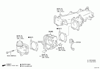HILUX GUN122R-DTFLXT GGN125,GUN1##,LAN125,TGN1##