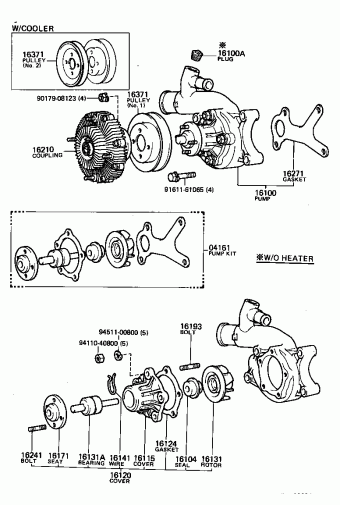 LAND CRUISER HJ61LV-MCXW BJ60,HJ6#,FJ6#