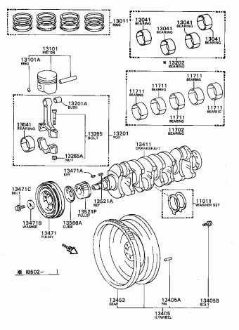 COROLLA SED/LB CE80L-EEHDCA AE82,CE80