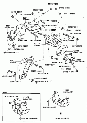 COROLLA CP AE86L-ESPDCA AE86