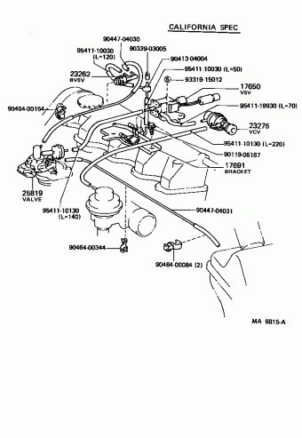 COROLLA SED/LB CE80L-ELMDCA AE82,CE80